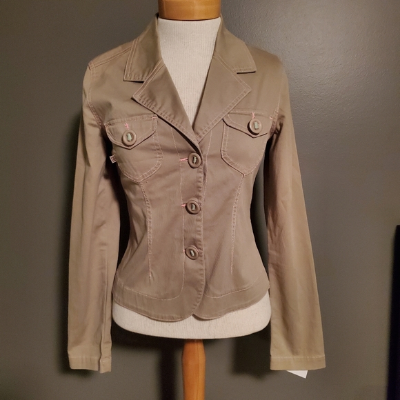 Olive green blazer - Picture 1 of 8